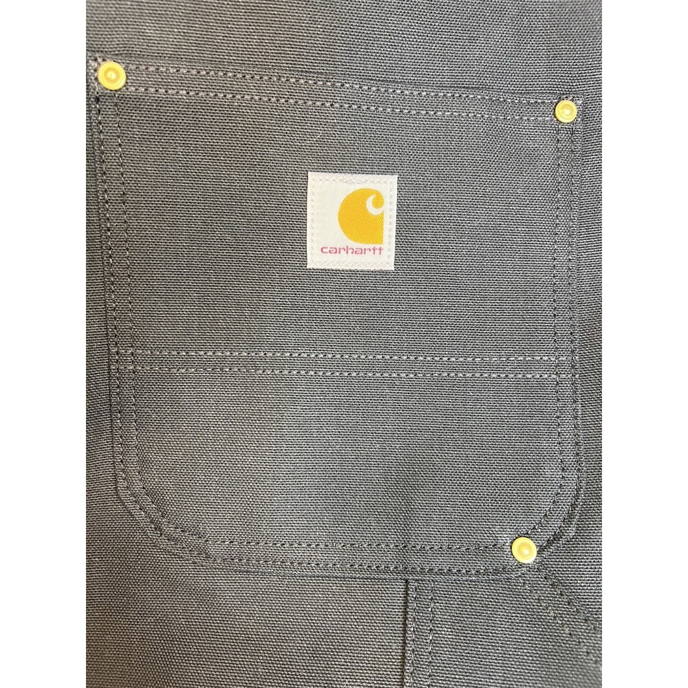 Carhartt B01 Double Front USA Made Duck Pant 44x32 Black Loose Fit UFCW Made NWT - Picture 10 of 15